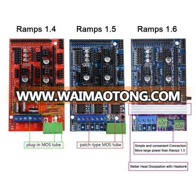 3D Printer parts Ramps 1.6 motherboard upgrade base on Ramps 1.4 1.5 New version Control Board for Reprap Mendel